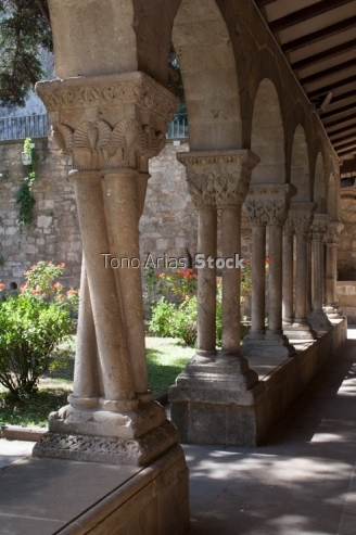 Claustro Iglesia San Pedro de la Rúa Estella Navarra