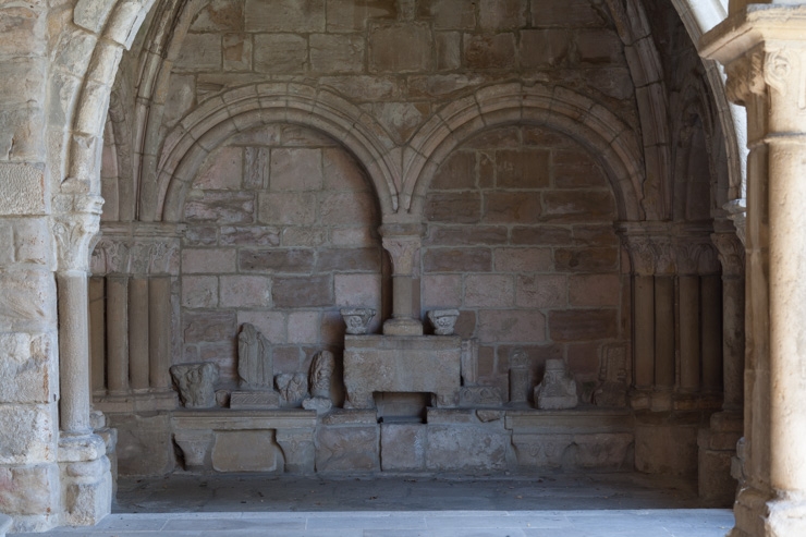 Claustro Iglesia San Pedro de la Rúa Estella Navarra