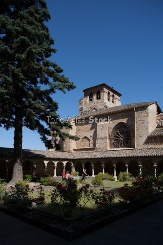 Claustro Iglesia San Pedro de la Rúa Estella Navarra