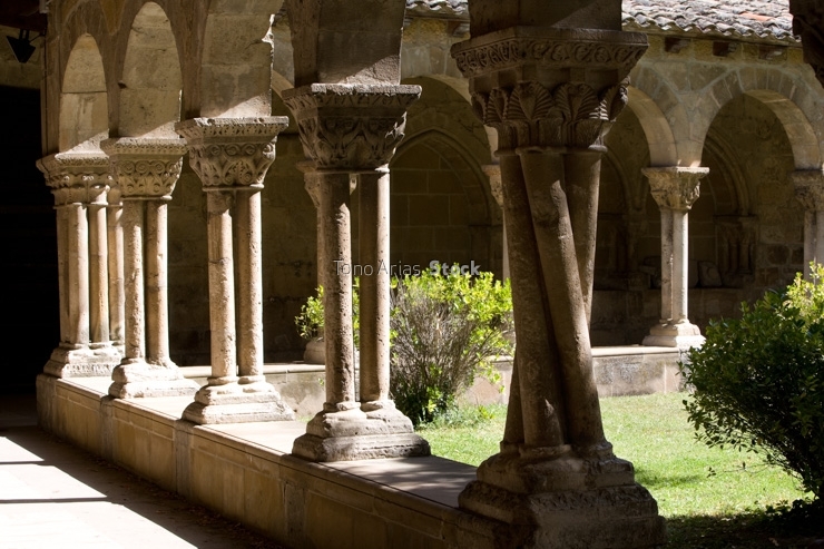 Claustro Iglesia San Pedro de la Rúa Estella Navarra