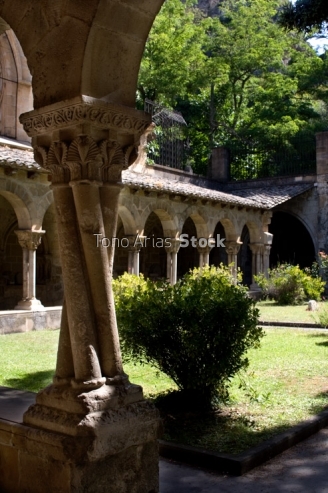 Claustro Iglesia San Pedro de la Rúa Estella Navarra