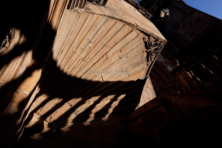 Concha,Catedral de Santiago de Compostela, galicia