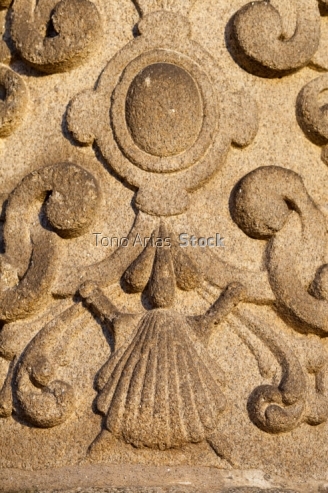 Detalle arquitectónico, catedral, Santiago de Compostela, Galic
