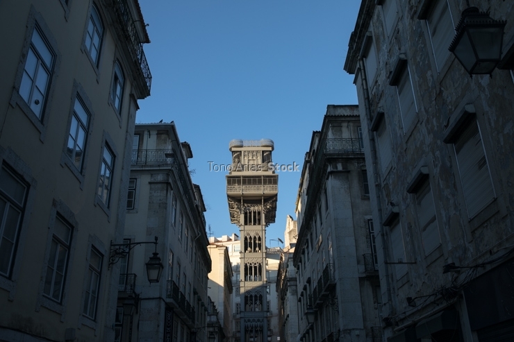 Elevador de Santa Justa, Lisboa, Portugal