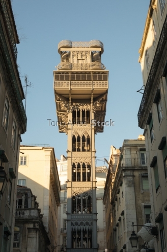 Elevador de Santa Justa, Lisboa, Portugal