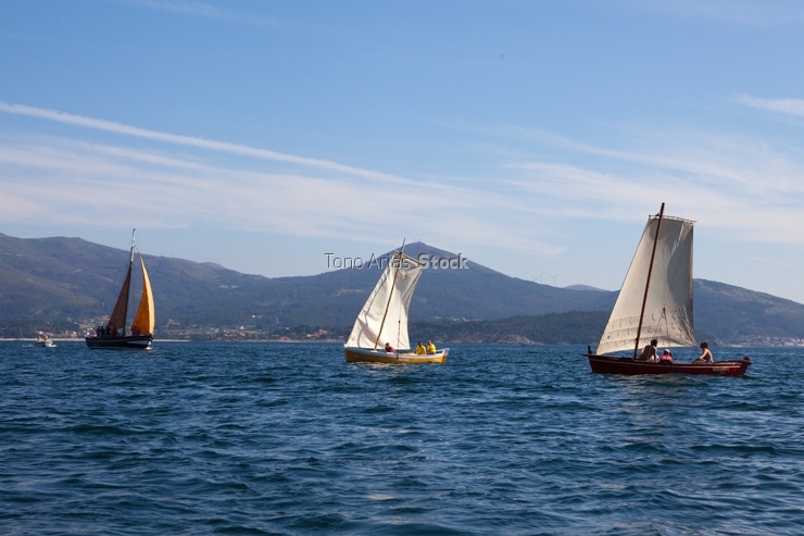 Encontro de Embarcacións Tradicionais, Muros, Galicia