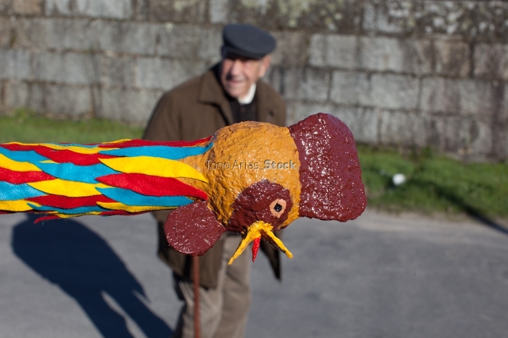 Entroido As Pitas de Eiroas, Ourense, Galicia