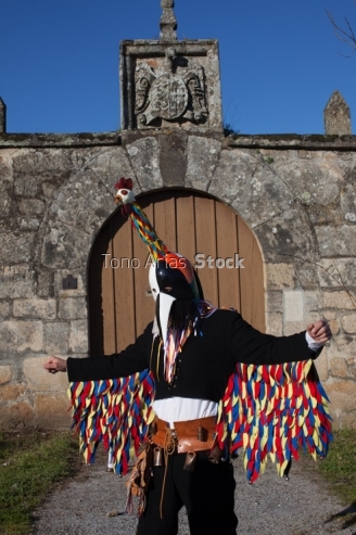 Entroido As Pitas de Eiroas, Ourense, Galicia