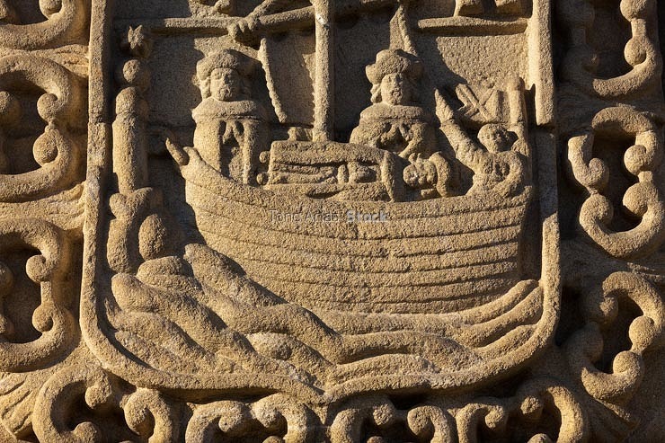 Escudo Padrón, Camiño Portugués, Galicia