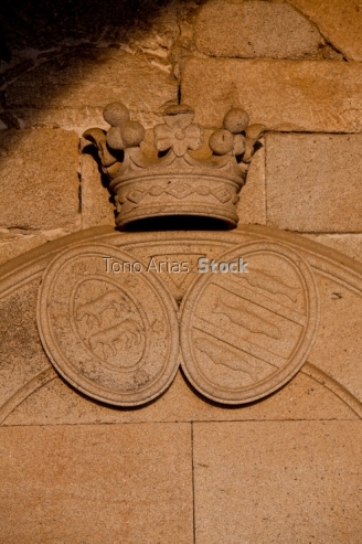 Escudo Pazo de Oca, A Estrada, Galicia