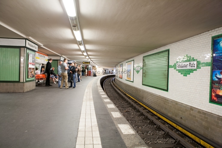 Estación de metro Berlín Alemania