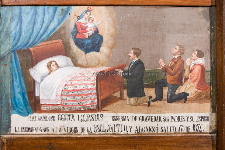 Exvotos, igrexa escravitude