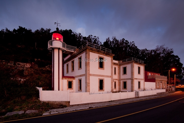 Faro cabo Rebordiño, Muros, Galicia