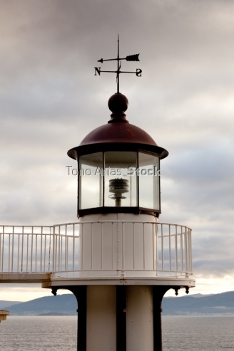 Faro cabo Rebordiño, Muros, Galicia