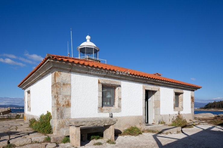Faro da Illa de Arousa, Galicia