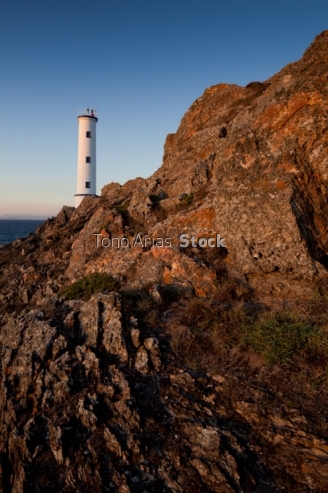 Faro de Cabo Home, ría de Vigo, Galicia
