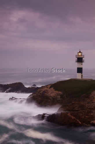 Faro de Illa Pancha, Ribadeo, Galicia