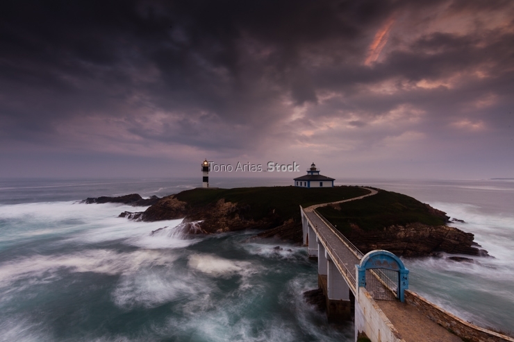 Faro de Illa Pancha, Ribadeo, Galicia