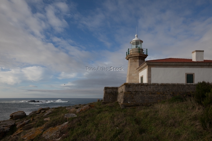 Faro de Monte Louro,Punta Queixal, Galicia