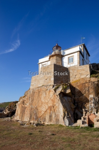 Faro prioriño, ría de Ferrol, Galicia