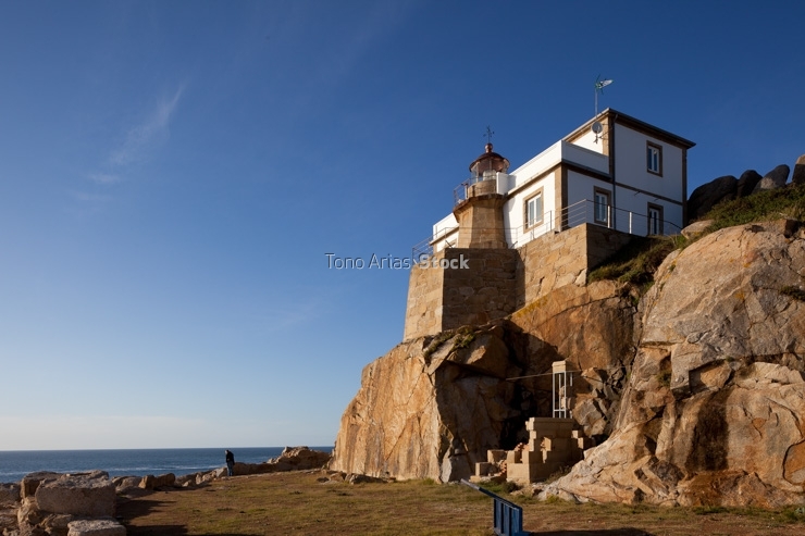 Faro prioriño, ría de Ferrol, Galicia