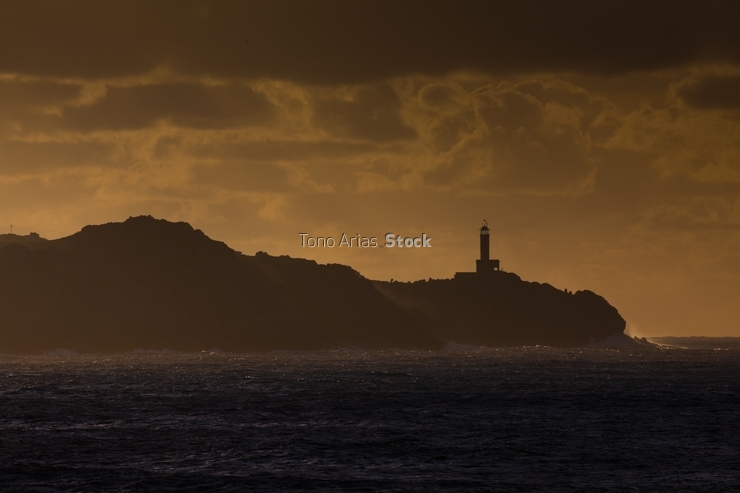 Faro Punta Nariga, Malpica, Costa da Morte, Galicia