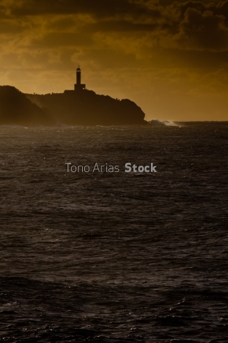 Faro Punta Nariga, Malpica, Costa da Morte, Galicia