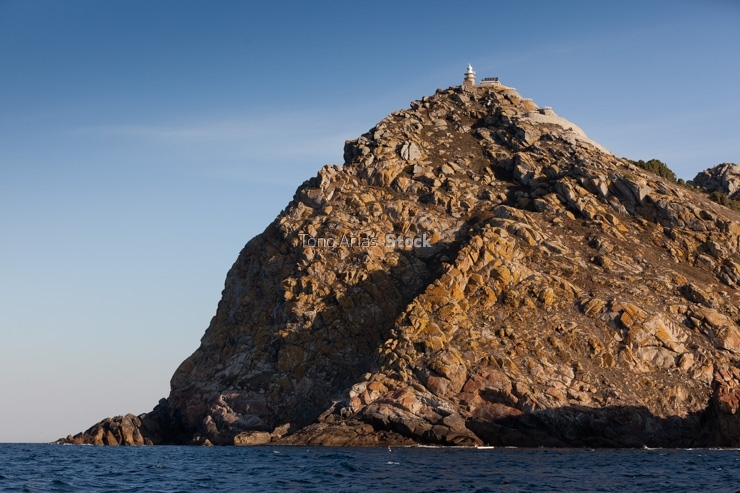 Faros de Monte Faro, e punta canabal ou faro do principe, Illas 