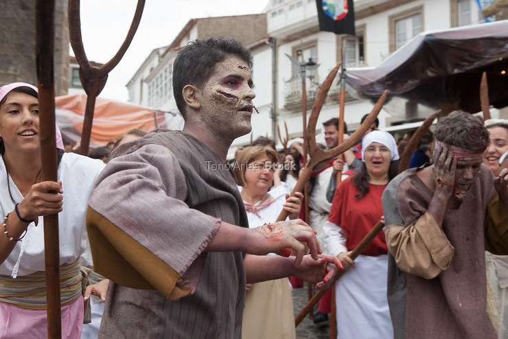 Feira Medieval, Betanzos,provincia de A Coruña,Galicia