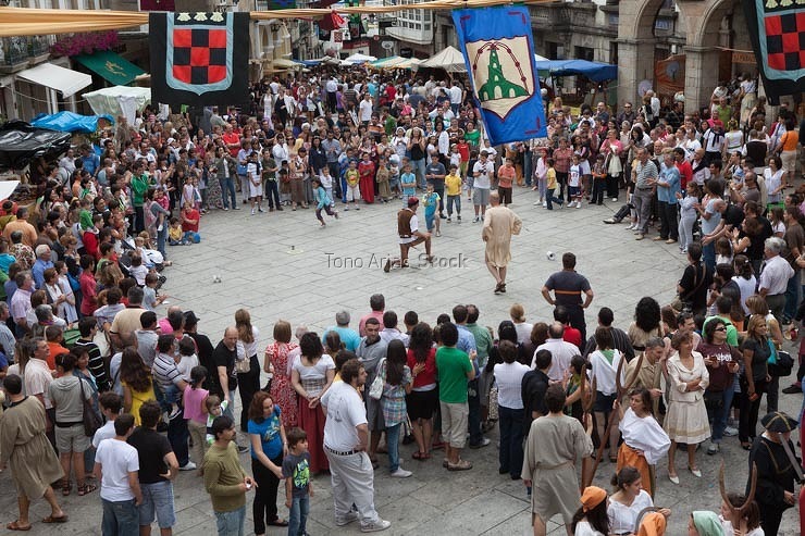 Feira Medieval, Betanzos,provincia de A Coruña,Galicia