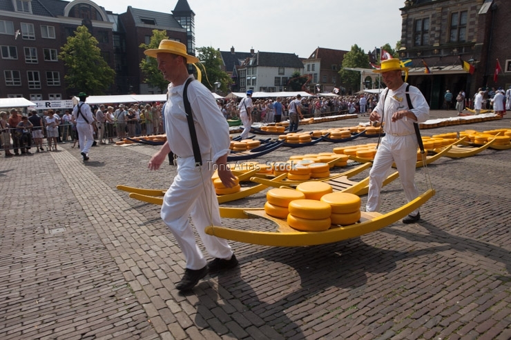 Feria del queso en Alkmart,Holanda,