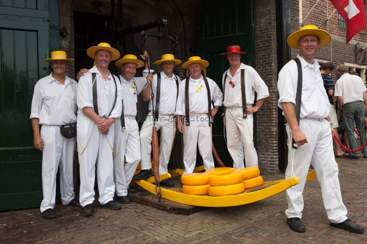 Feria del queso en Alkmart,Holanda,