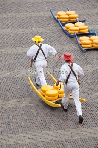 Feria del queso en Alkmart,Holanda,