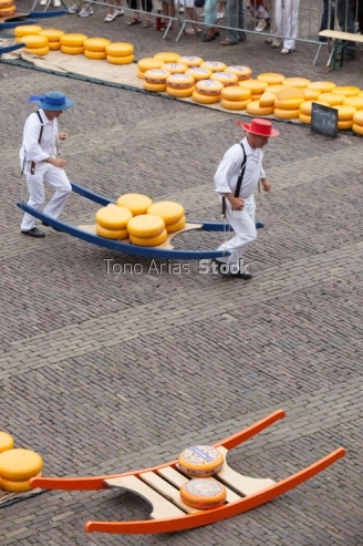 Feria del queso en Alkmart,Holanda,