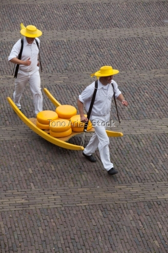 Feria del queso en Alkmart,Holanda,