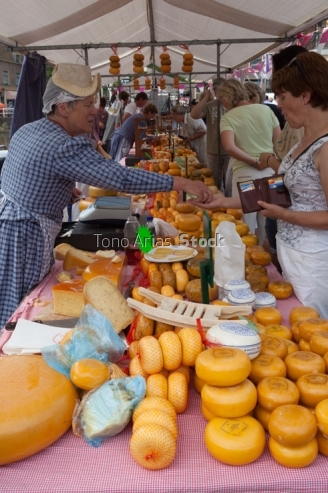 Feria del queso en Alkmart,Holanda,