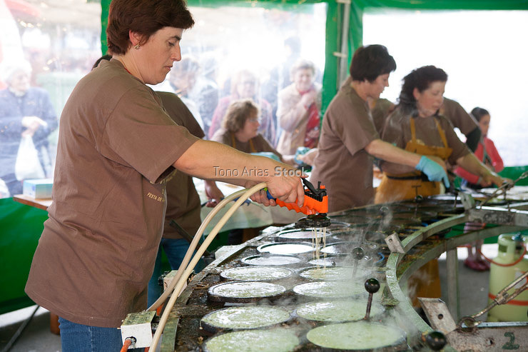 Festa da Filloa de Lestedo, Galicia