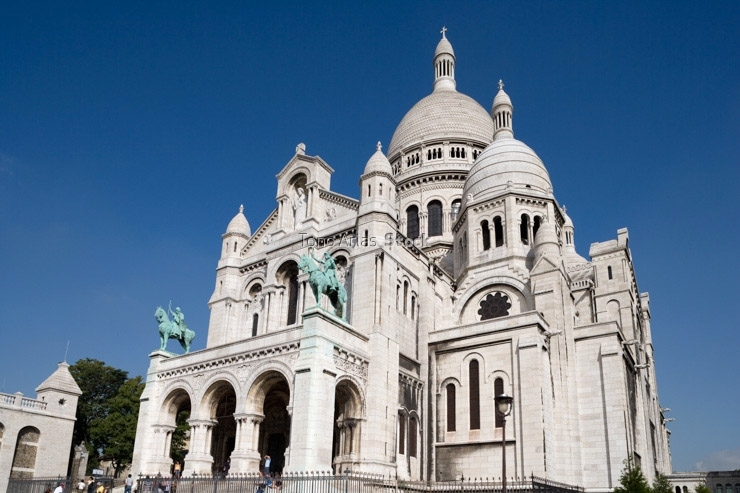 France, Paris, Sacre Coeur Basilica