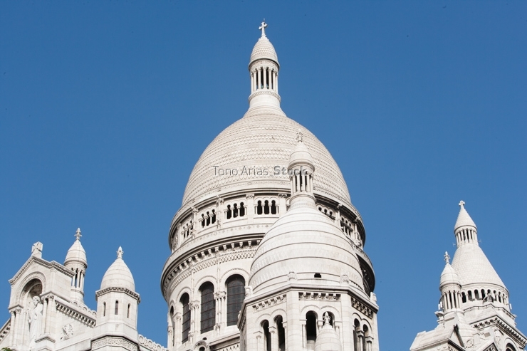 France, Paris, Sacre Coeur Basilica