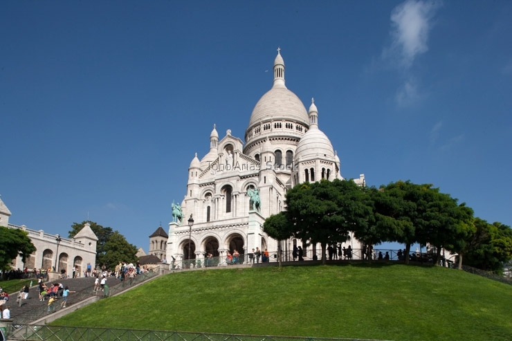 France, Paris, Sacre Coeur Basilica