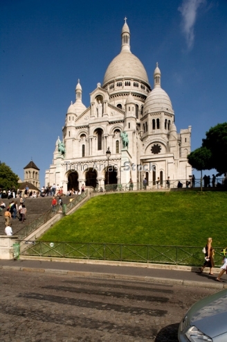 France, Paris, Sacre Coeur Basilica