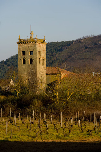 iglesia villaza, verín , galicia,