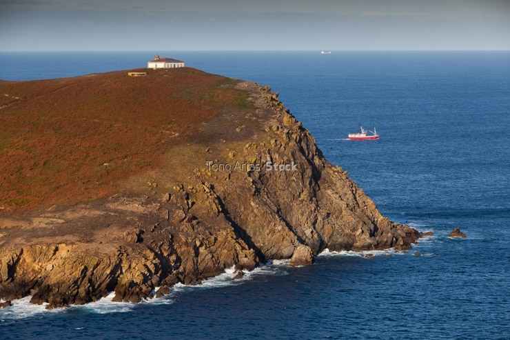 Illa Cuelleira, O Vicedo, provincia de Lugo, Galicia