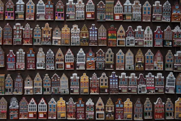Imanes para la nevera, Amsterdam, Holanda