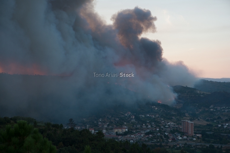 Incendios en Galicia