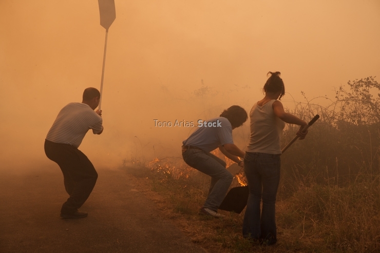 Incendios en Galicia