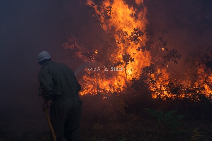 Incendios en Galicia