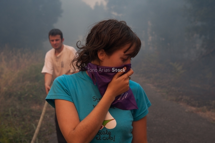 Incendios en Galicia
