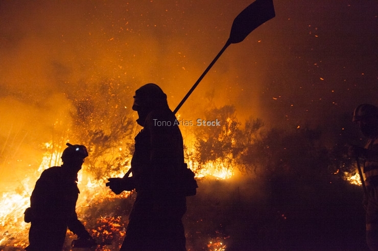 Incendios en Galicia