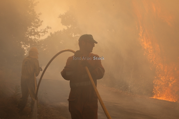 Incendios en Galicia